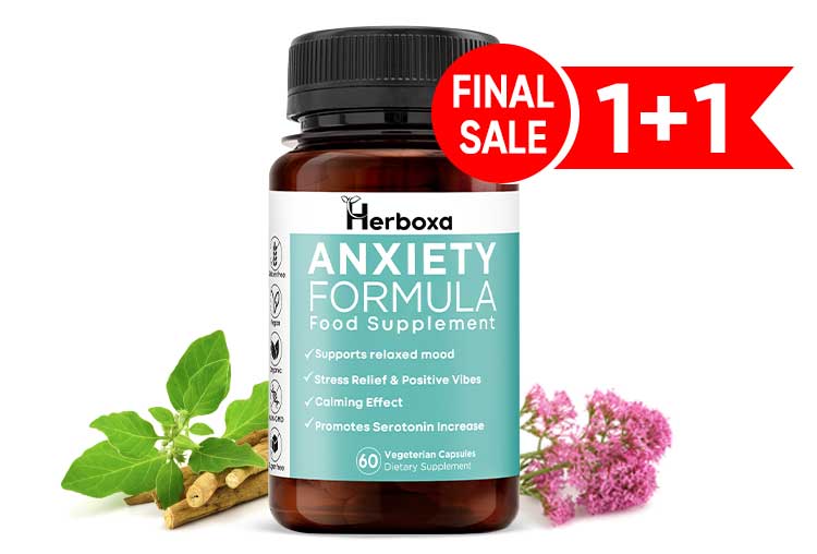 Herboxa Anxiety Formula  | Food Supplement